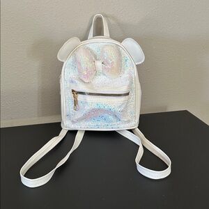 EUC Cute Sequin Mini Backpack